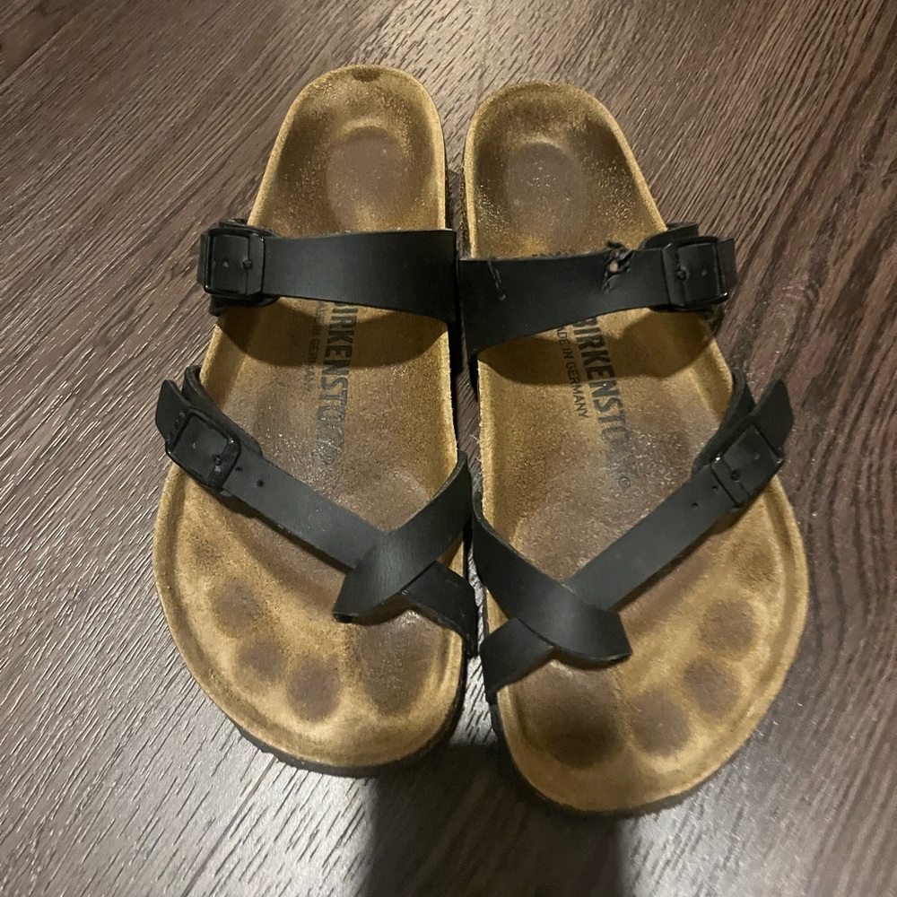 Birkenstock Black Strap Sandals